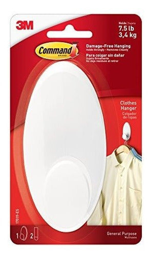 Command Clothes Hanger Large White 0