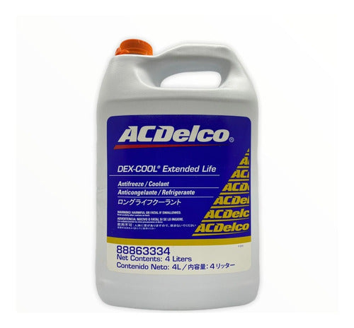 ACDelco 4 Liters Red Concentrated Antifreeze Coolant 0