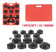 Black Universal Oil Filter Removal Tool Kit 15 Pcs 65 To 100mm 1