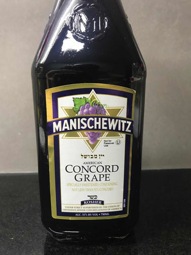 Vino Concord Grape Manischewitz. 0