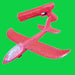 Kit 6 Brinquedo Lançador De Avião Luminoso Vermelho Ap Toys 6