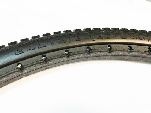 Pr1mo Solid Tire 24x1 3/8 (37-540) P-163 Black Corded 0