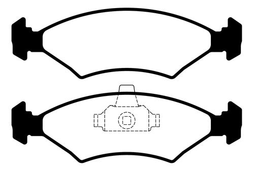 Litton Ultrapad Brake Pad Set for Ford Courier Van/Pick Up 0 0