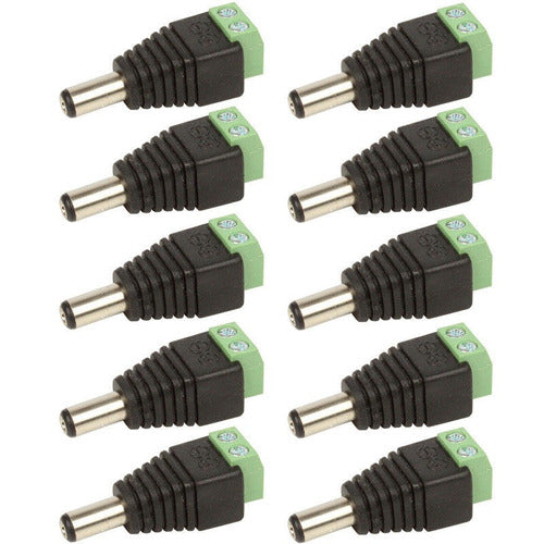 30 Pares Macho Y Hembra 2.1x5.5mm Dc Power Jack Adaptador Co 5