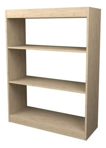 Low Bookcase 83x30x110 Cm Oak Kendal 0