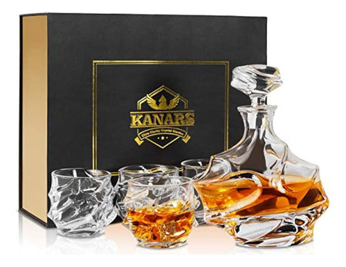 Kanars Emperador Juego De Vasos De Whisky Cristal 0