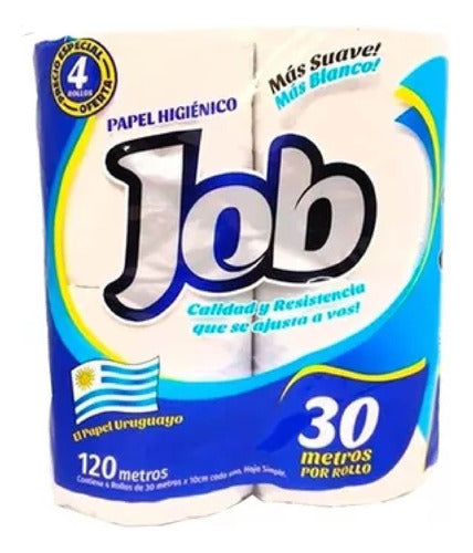 Papel Higiénico Job 30m 4 Rollos Pack X14un. Suchina Sa 0