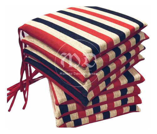 Cushions for Chairs 40x40x6 Plus Table Runner 9