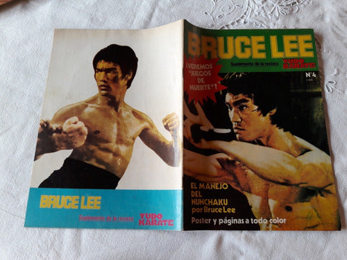 Bruce Lee Suplemento Revista Yudo Karate Nª 4 Agosto 1977 3