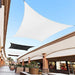 Malla Toldo Vela Alta Calidad 5x2 Metros Filtro Uv98% Blanco 2