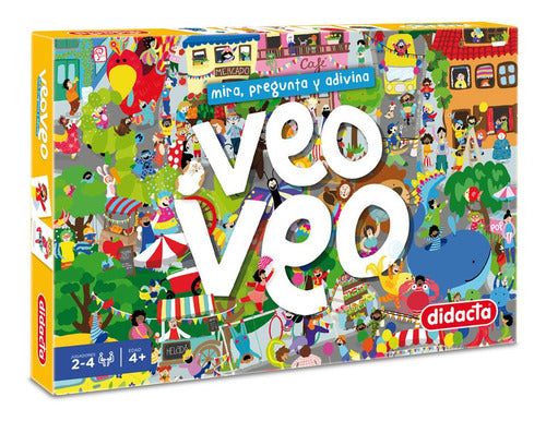 Juego De Mesa Didacta Veo Veo 0