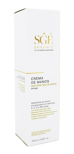 Shagmie Crema De Manos Anti Age Hidratante Con Vitamina A 2