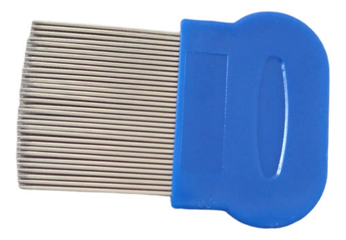 Metal Lice Comb 8x6cm 2