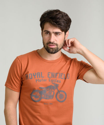Short Sleeve Men's T-shirt Royal Enfield Redditch 3 1