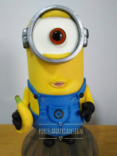 Porcelanafriadesign Caramelera Minions Porcelana Fría Stock Inmediato 3