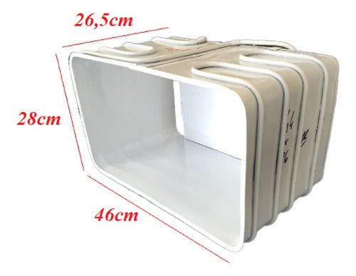Evaporator Chamber Freezer Refrigerator Common 46x28x26.5 1