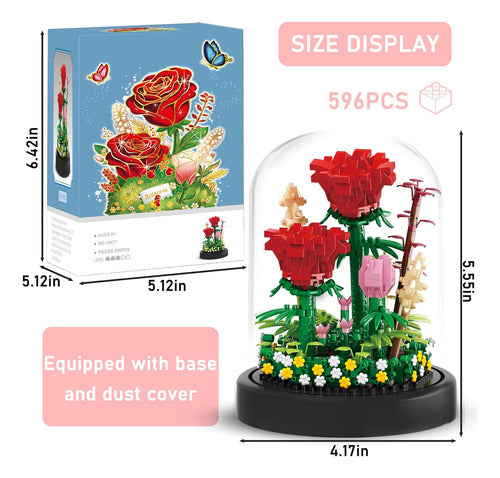 Bestbase Adorno De Flores Bouquets Sintético Para Armar Decorativo 3