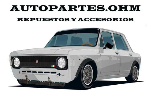 Fiat Colisas 600 Juego 2 Puertas 4