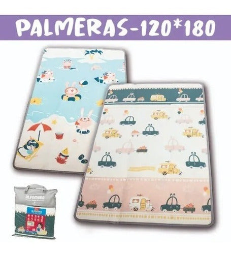 Reversible Rainbow Baby Shockproof Mat PF120 Forest 20