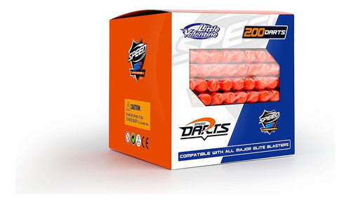 200pcs 7,2 Cm Relleno Bala Dardos Nerf N-strike Elite Serie 2