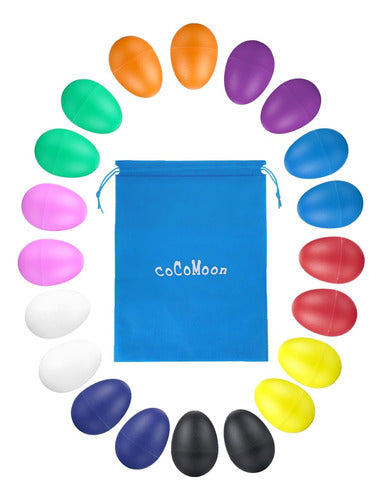 Maracas Musicales Para Bebés, 20 Pcs, 10 Colores, Tamaño De 0