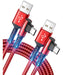 Jsaux Cable Usb C [paquete De 2 6.6 Pies], Cargador 3.1a C 0