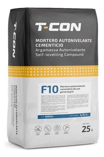 T-Con Mortero Autonivelante Cementicio F10 0