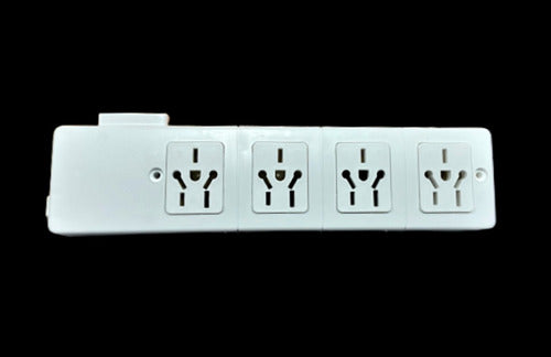 Kalop Multinorma Type Zapatilla Multiple Socket - 4 Outlets - Without Cable 1