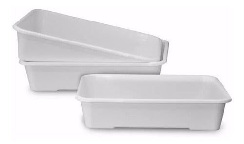 Colombraro Bandeja Plastica X3 Bateas 30x22x7cm Argenshop 3