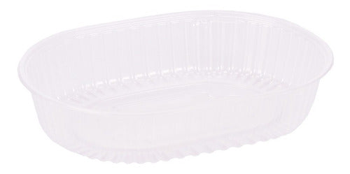 Disposable Oval PP Tray No. 105 (16x23x4 cm) x 300 Units 2