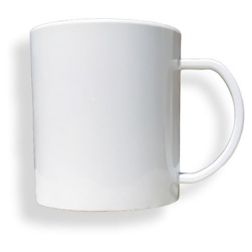 Jasa Taza Blanca Recta De Plástico Polímero Para Sublimar X12 Uni 0