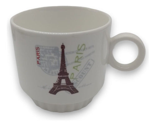 Barak Juego De Tazas 150ml Paris X 4 0