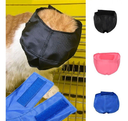 RAST Nylon Adjustable Cat Muzzle Large Size Over 5 Kg 5