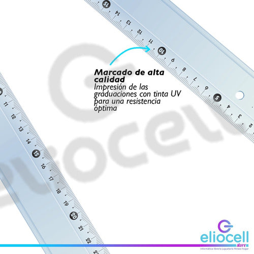 Maped Transparent Glass Ruler 30 cm x 5 Units 3