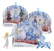 Pack X9 Mini Figuras Personajes Frozen 10cm Hasbro - El Rey 0