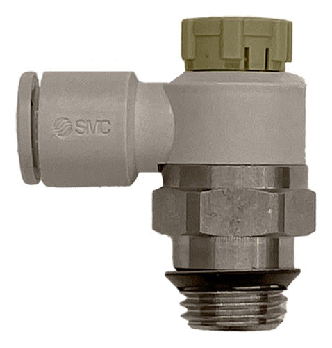 SMC Pneumatic Flow Regulator 3/8” Thread for 8mm Tube 0