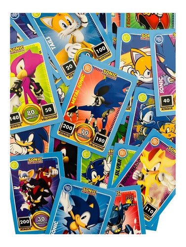 Sonic Cartas - Pack Por 100 Sobres - Original 3