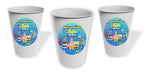 Sakura Artesania Personalized SpongeBob Birthday Cups Pack of 10 0