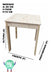 Mundo Pino Solid Pine Wood Table 70x70 1