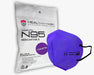 Healthy Mask N95 Masks Pack of 5 - Violet 0