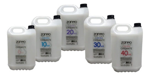 Zantto Crema Oxidante 30 Volumenes X 5 Litros 1