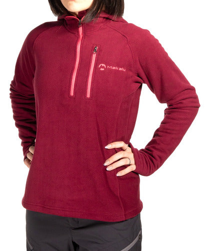 Makalu® Women's Micropolar Hoodie Sweater for Trekking 1