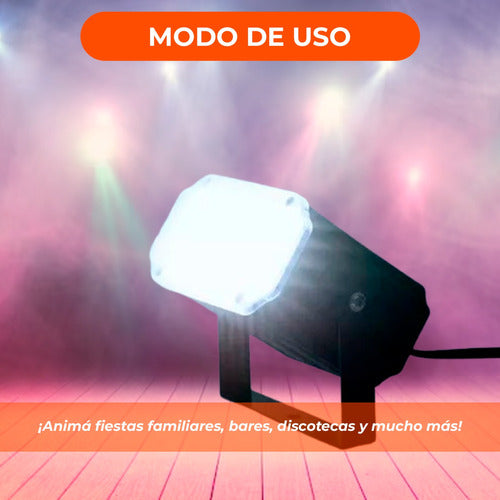 Mega Sale Led Strobe Flash Light Audio Rhythm Disco 4