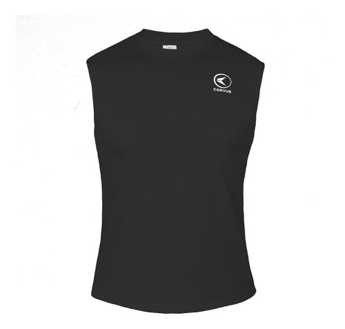 Corvus Tribal Sleeveless T-shirt - Gym Running Workout Muscle Tank Top 1