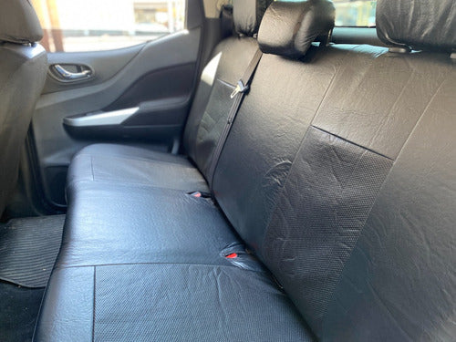 Complete Set Leather Car Seat Cover Renault Kangoo !! 9