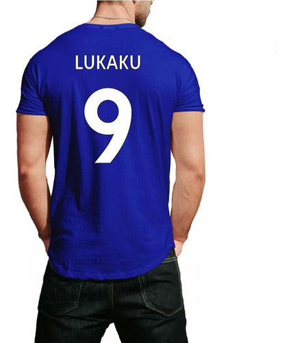 Chelsea Fan Cotton Shirts 9 Lukaku, 7 Kanté, 10 Pulisic Et 18