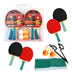 Faydi Set Ping Pong 4 Paletas Pelotas Red Soporte Super Cla Fd4440 3