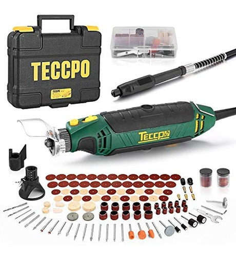 Kit De Herramientas Rotativas Teccpo, 110 Accesorios, 4 Acce 0