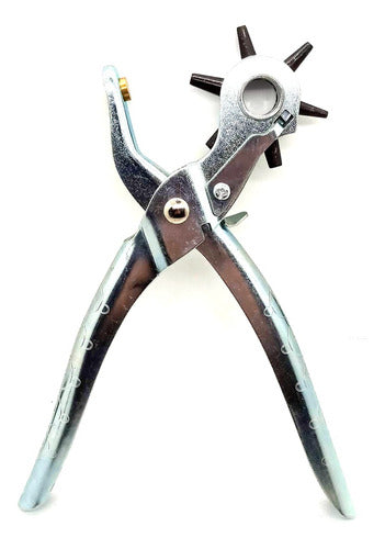 Hobbykits Multiple Hole Punch Pliers with 6 Nozzles for Leather and Artificial Leather 1