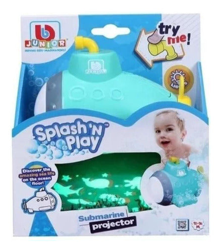 Junior Bath Submarine Projector Toy with Lights 0